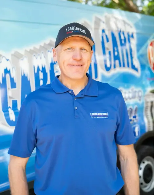 Tim Hawk, Owner of I Care Air Care - Master HVAC Technician